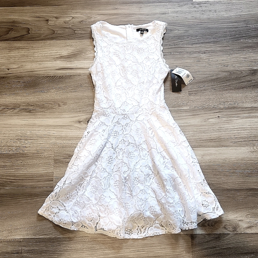 White dress
